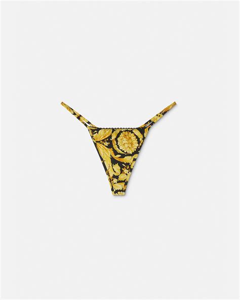 versace thong women's